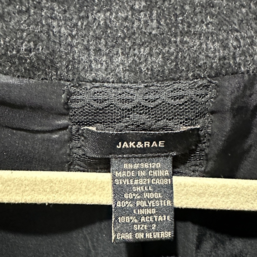 Jak & Rae Wool & Lace Jacket - Picture 3 of 9